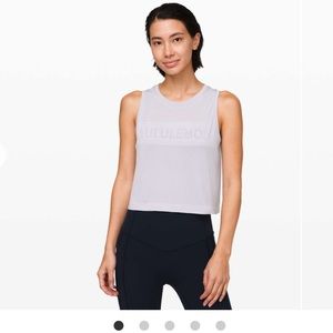 Lululemon Breeze by muscle crop tank